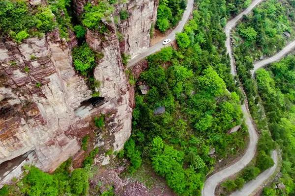 太行山挂壁公路自驾游路线图