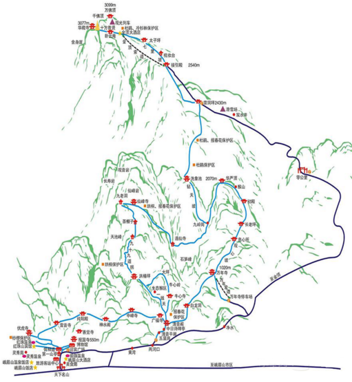 去峨眉山住哪里好 峨眉山旅游住宿攻略